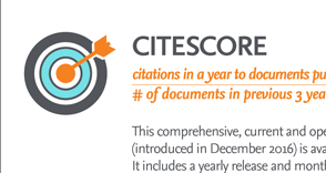 مقایسه نمره ارجاعات اسکوپوس یا CiteScore مجلات کوثر در سالهای ۲۰۱۶ و ۲۰۱۷