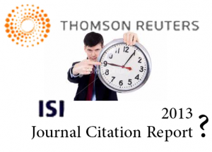 گزارش ارجاعات مجلات در سال ۲۰۱۳ از سوی ISI یک ماه تاخیر دارد