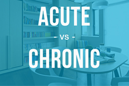 کاربرد صحیح کلمات Acute و Chronic